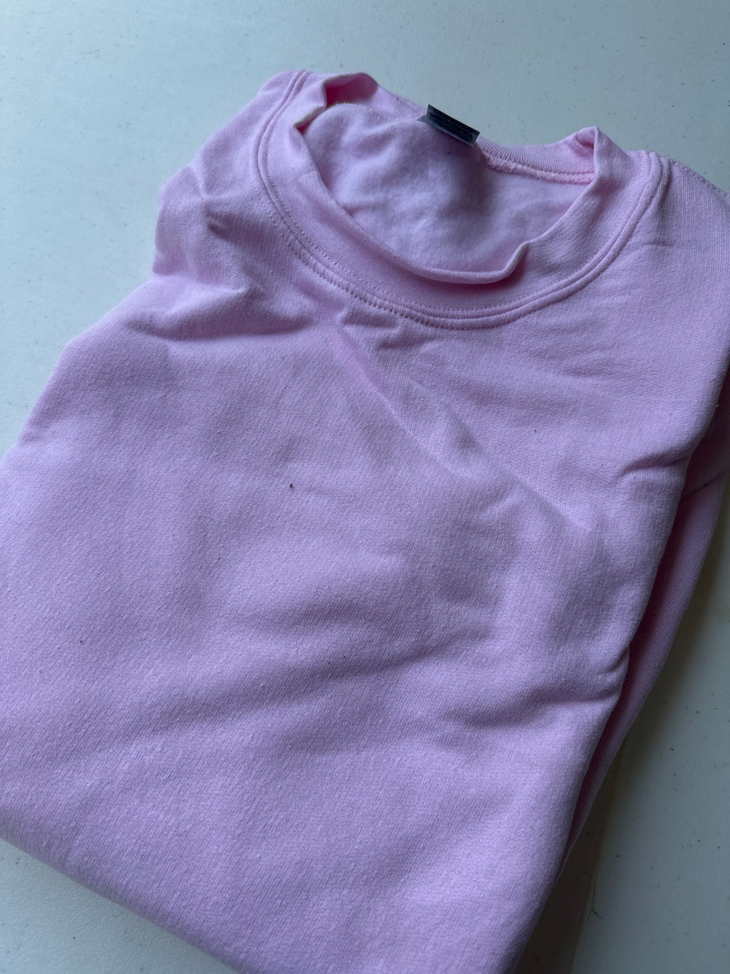 3X Pink Crewneck Sweatshirt