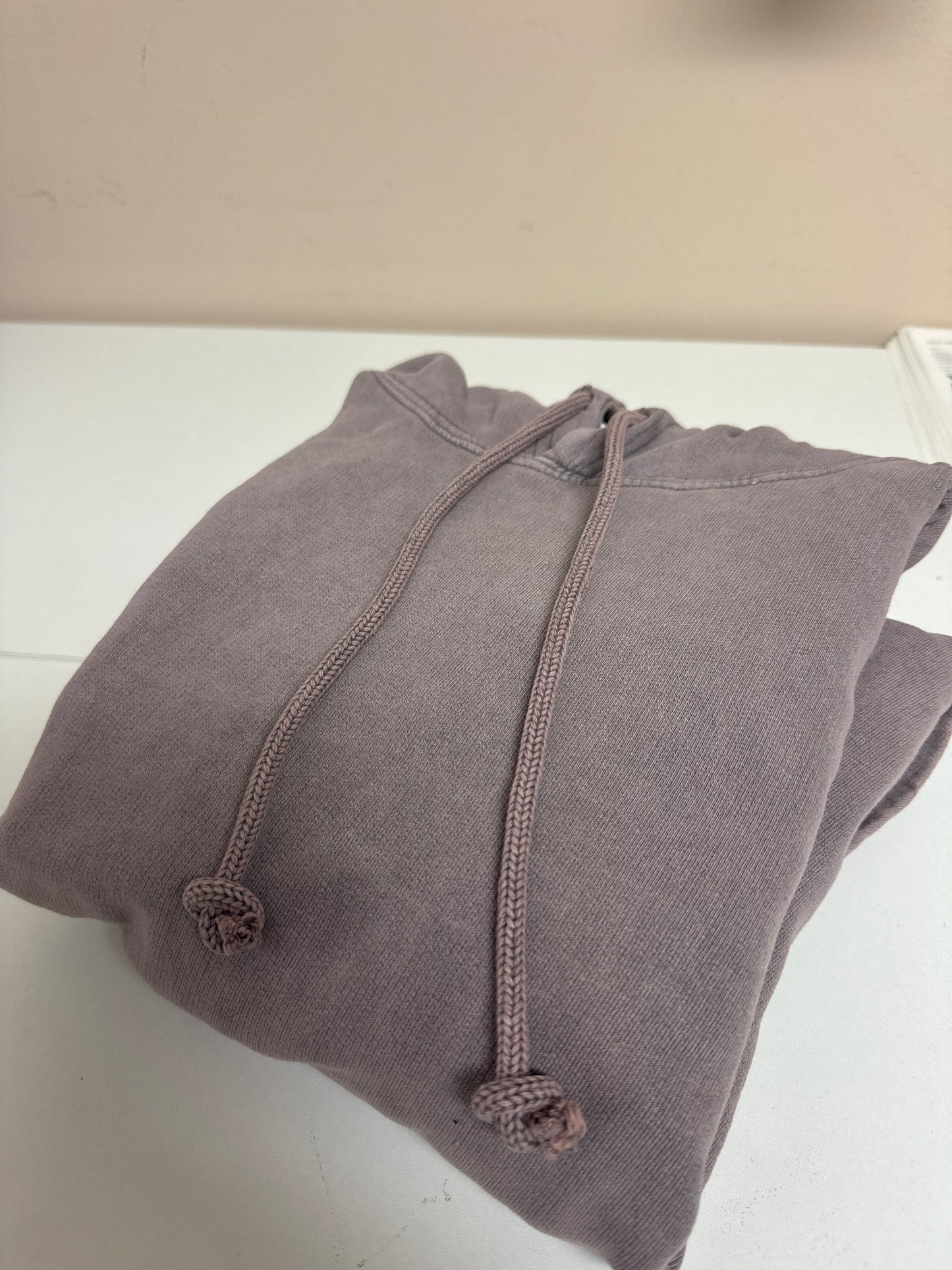 Large Gray/Lavender Hoodie