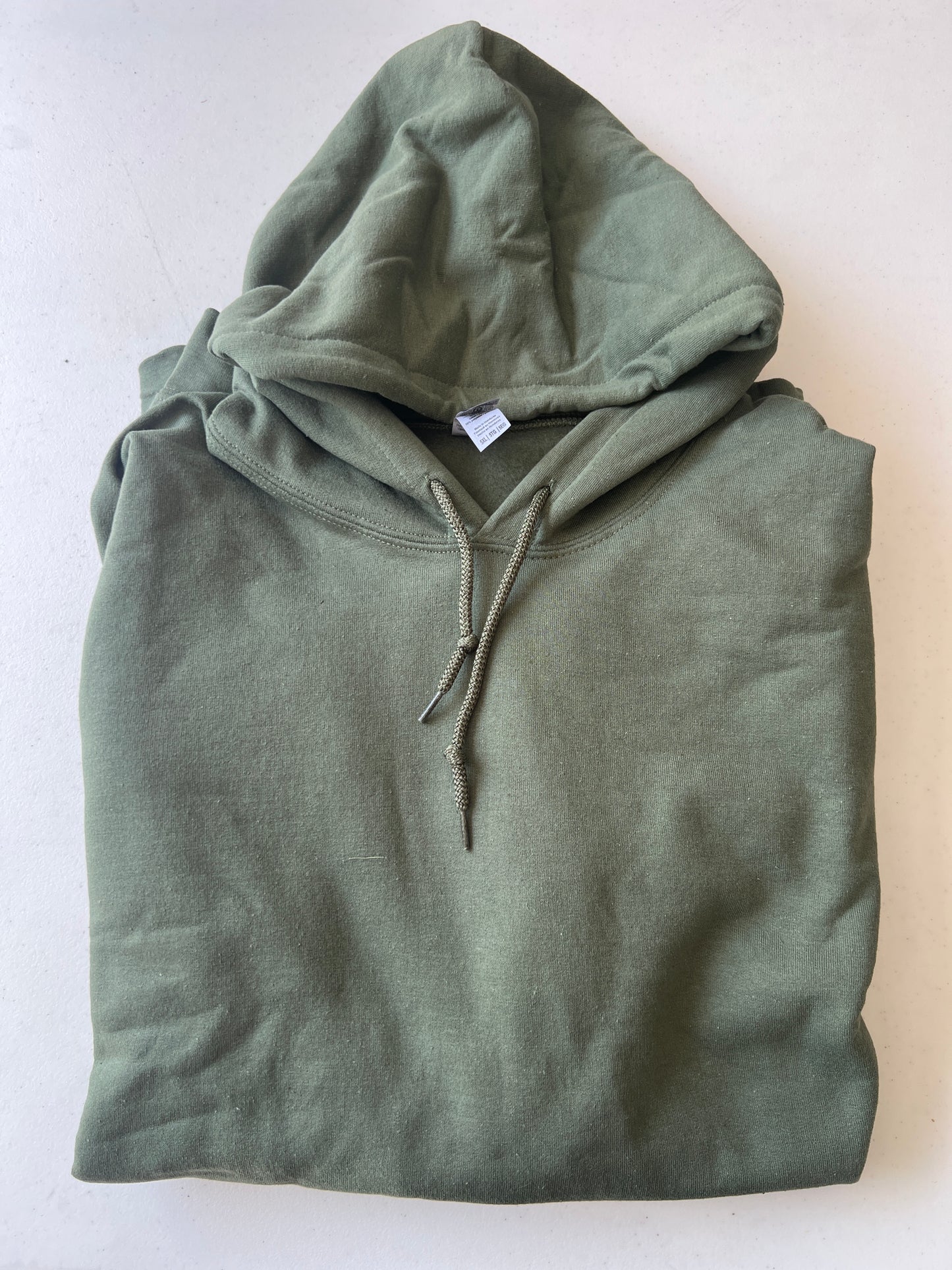 5X Olive Green Hoodie