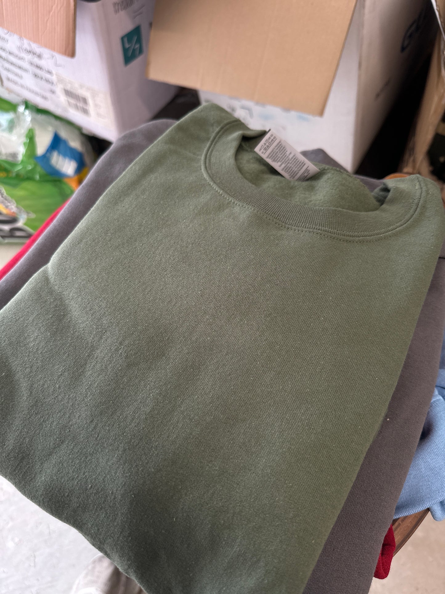 Large Sage Crewneck Sweatshirt