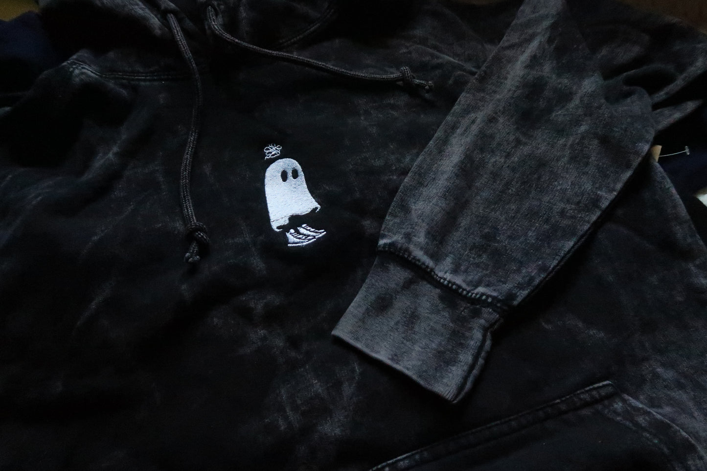 Ghost - Embroidered Hoodie