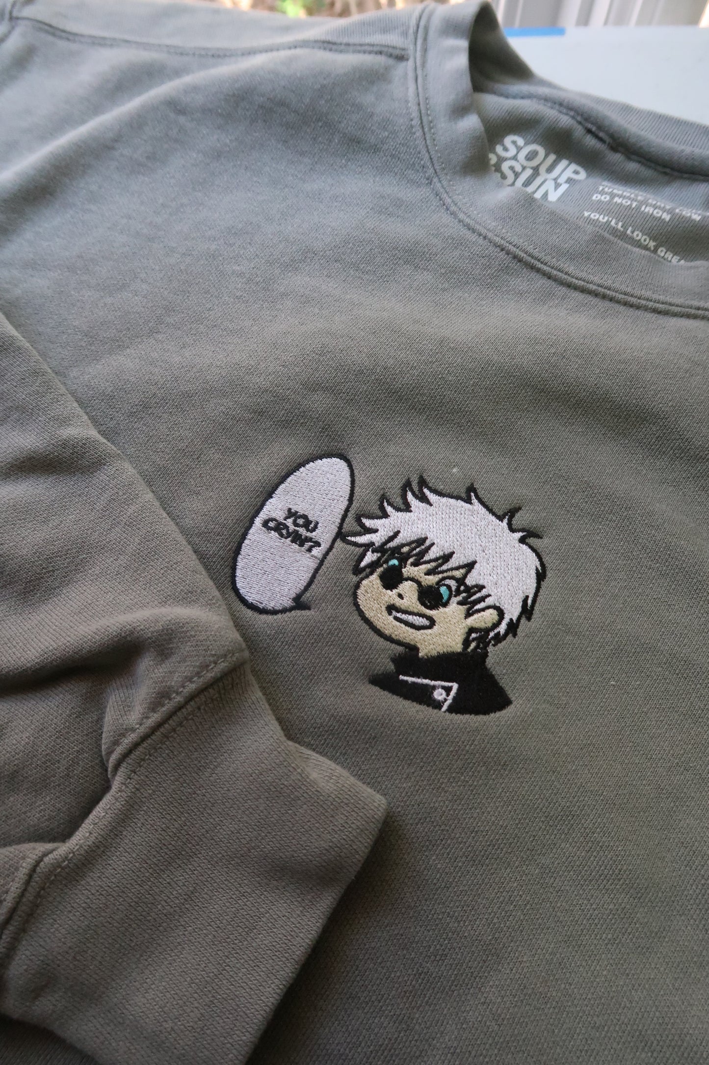 You Cryin'? - Embroidered Crewneck Sweatshirt