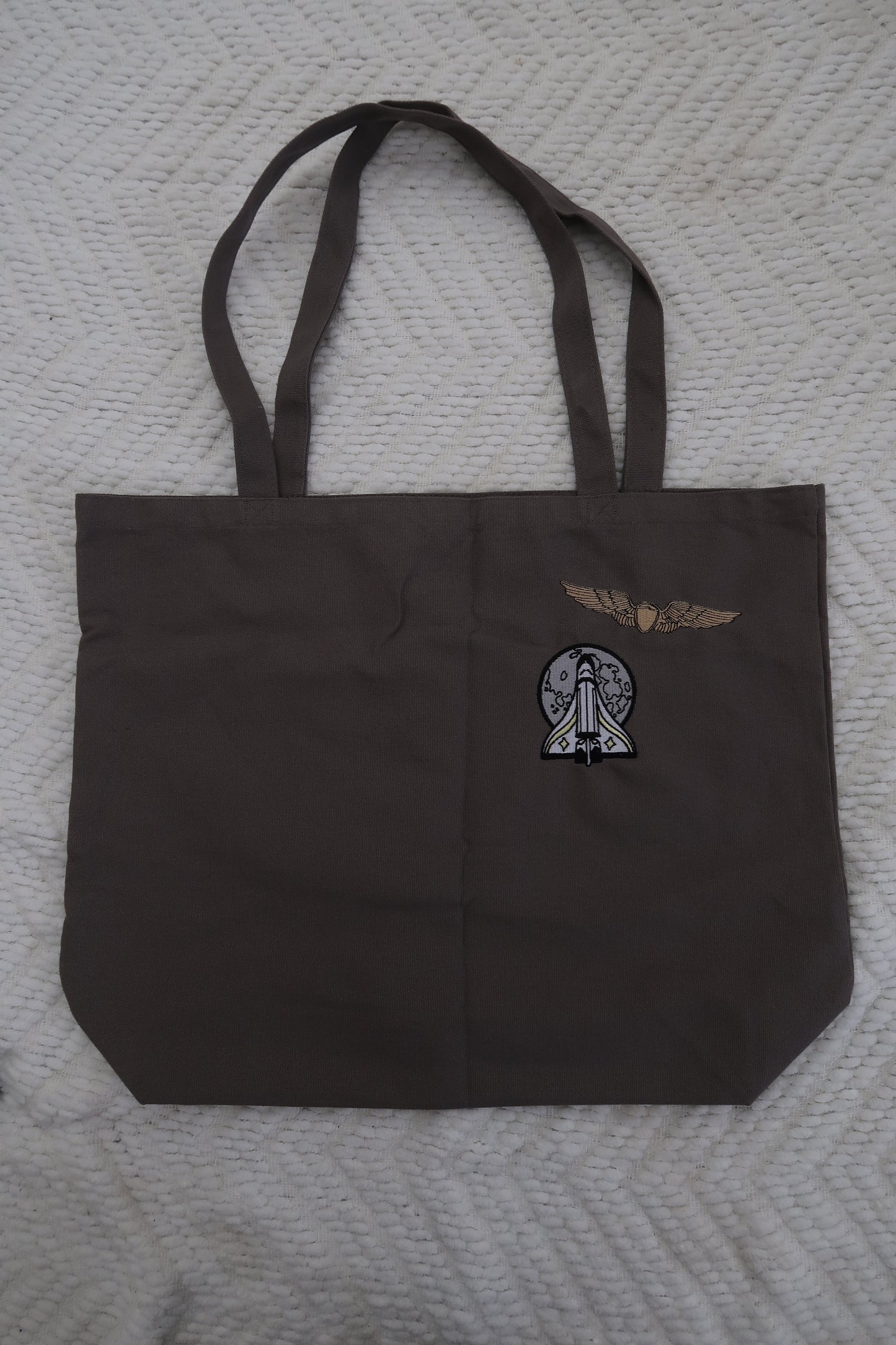Ellie's Pins - Embroidered Tote Bag
