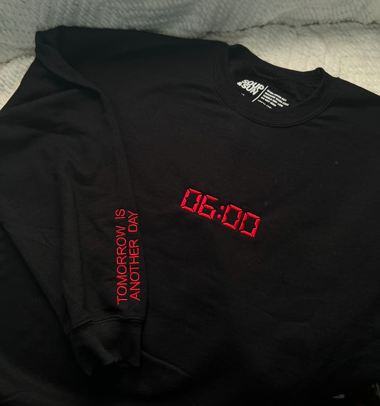 6AM - Embroidered Crewneck Sweatshirt