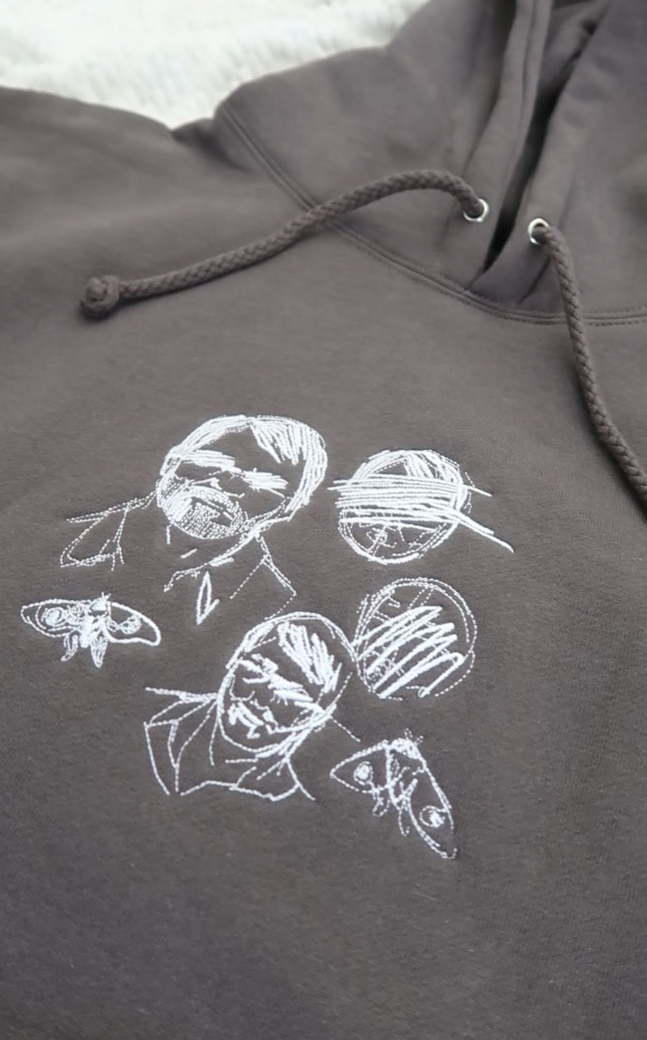 Ellie's Journal - Joel - Embroidered Hoodie