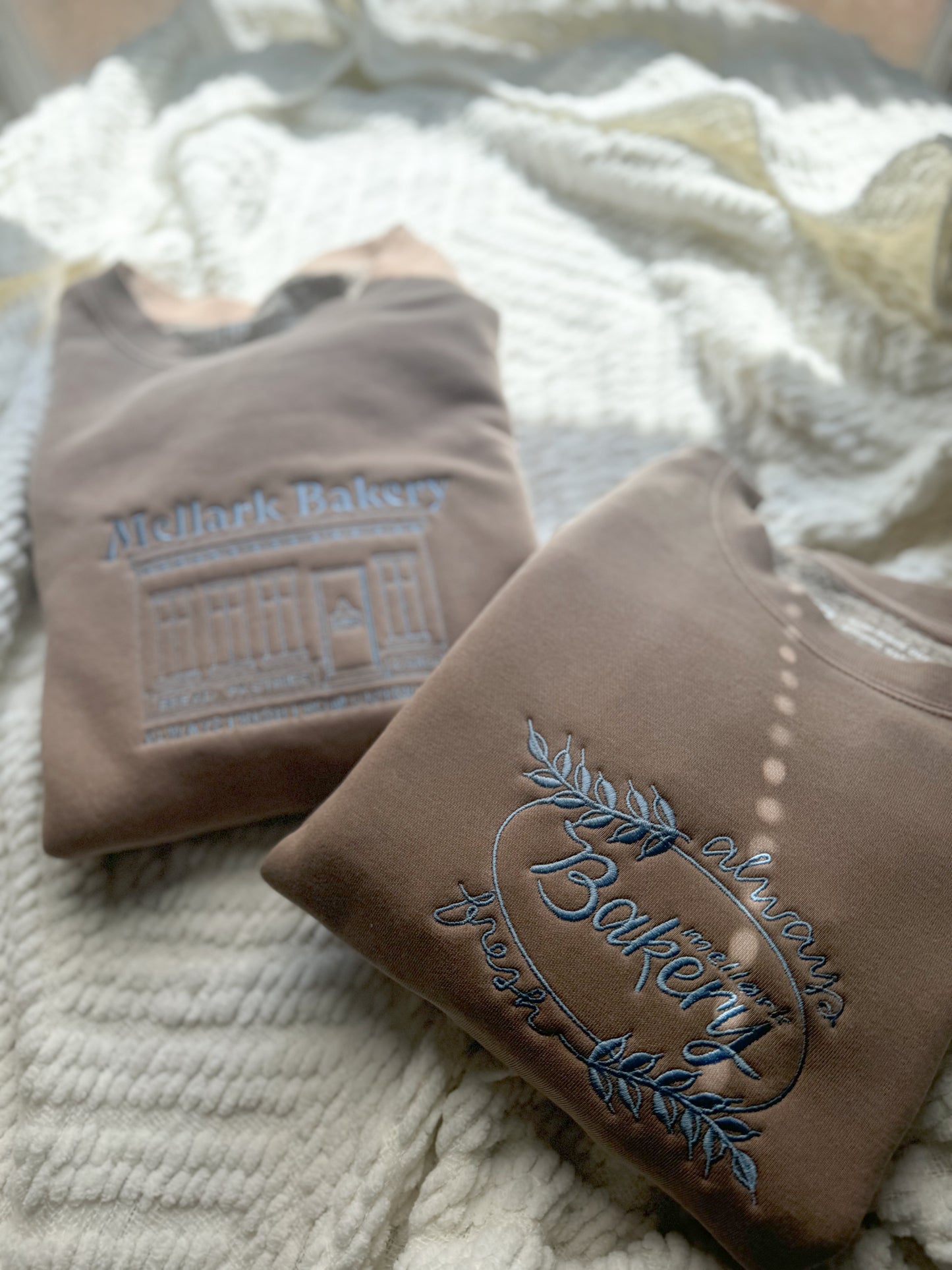 Mellark Bakery - Embroidered Crewneck Sweatshirt