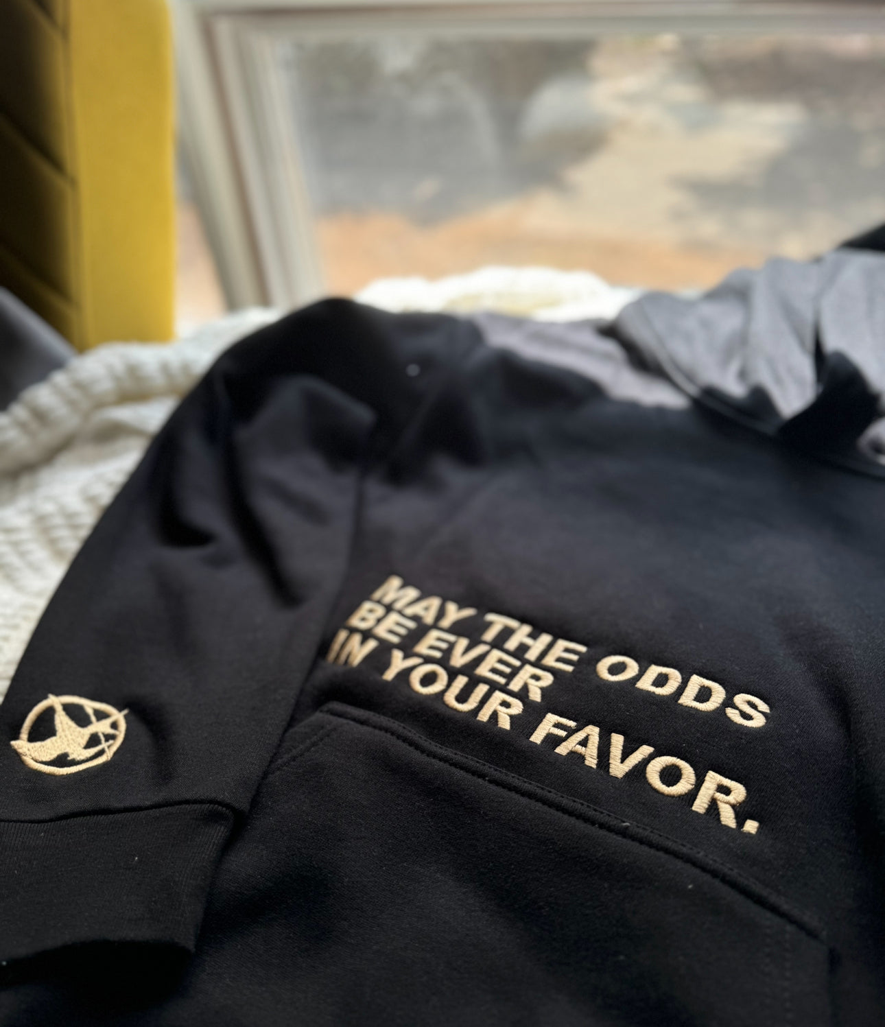 May the Odds - Embroidered Hoodie