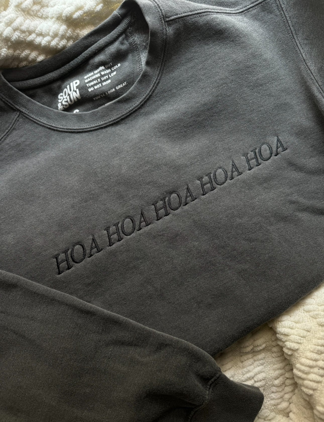 HOA HOA HOA - Embroidered Hoodie