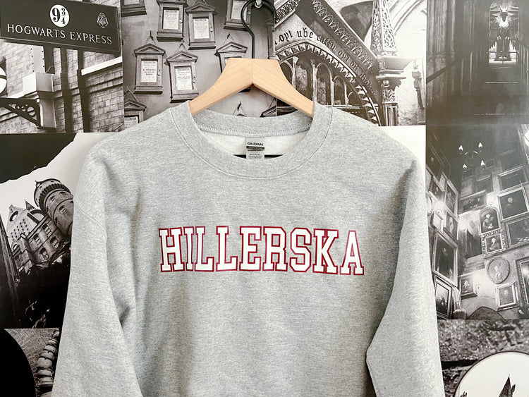 Hillerska - College Style | Crewneck Sweatshirt