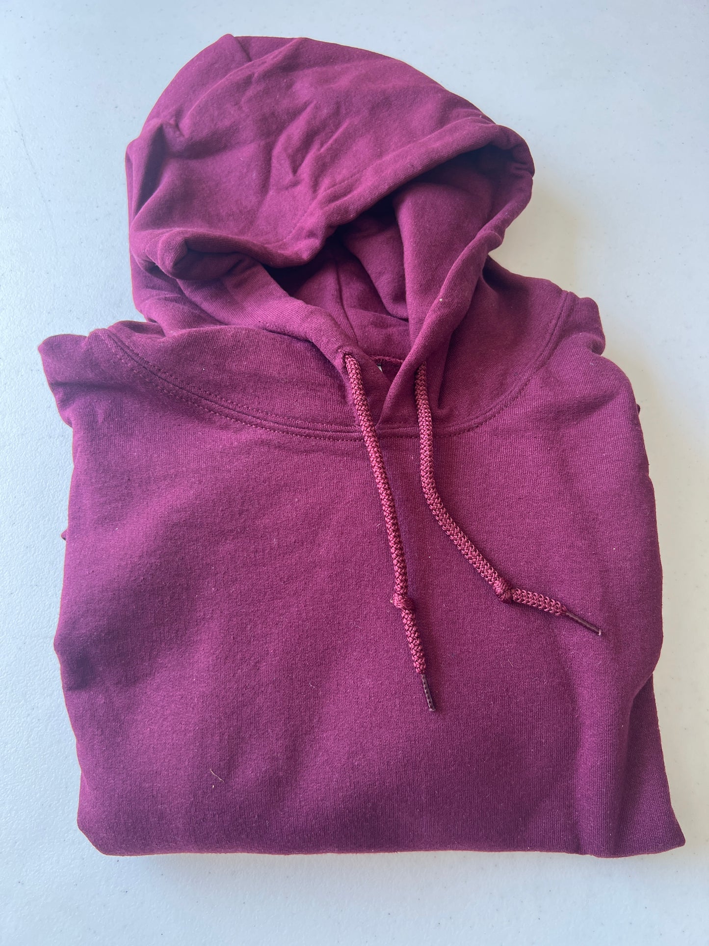 2X Burgundy Hoodie