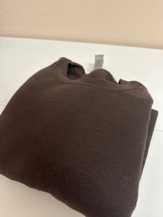 Small Brown Crewneck