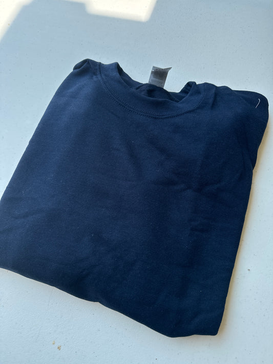 Small Navy Blue Sweatshirt