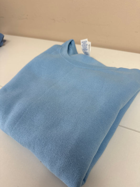 Medium Sky Blue Crewneck Sweatshirt