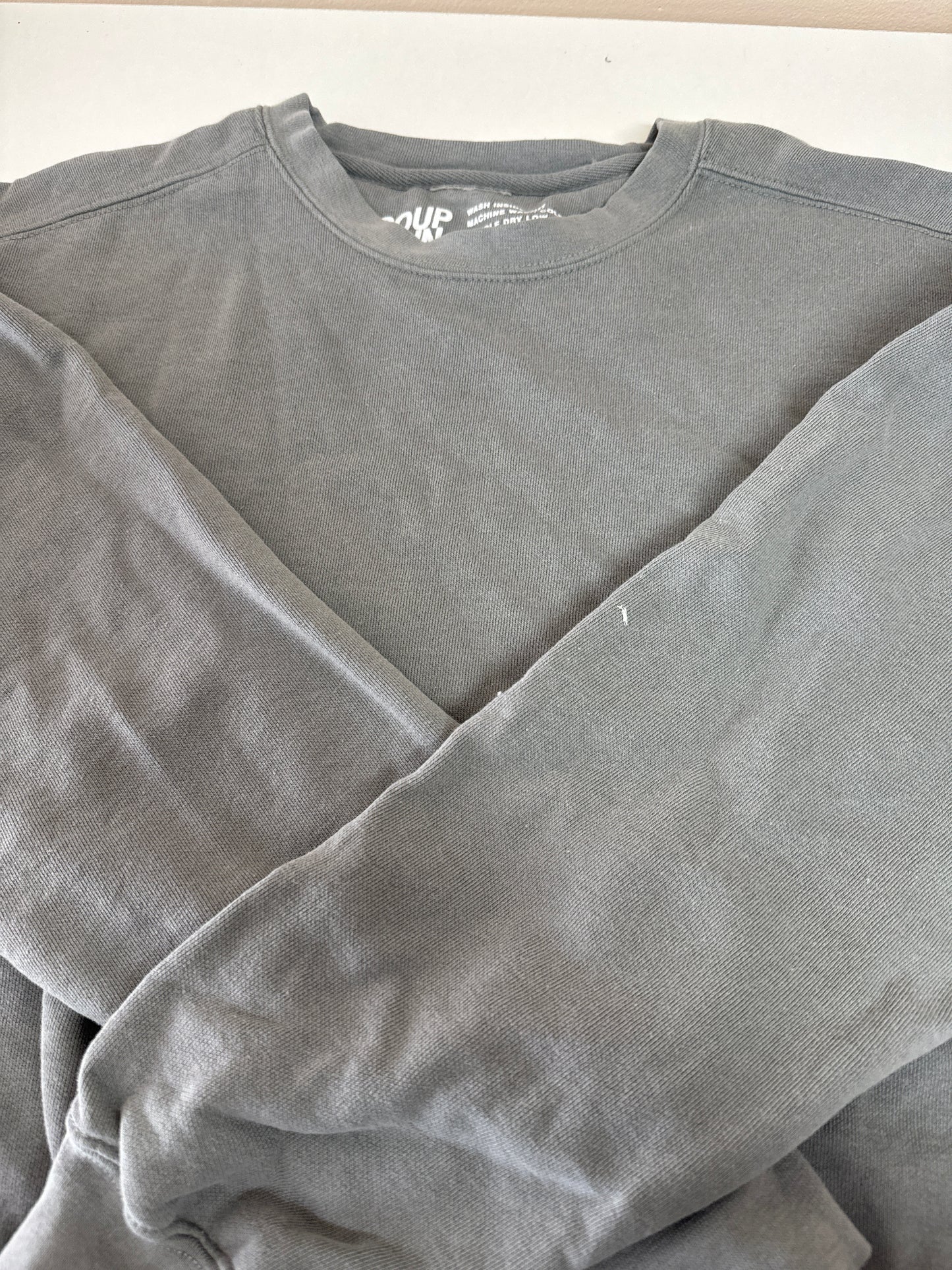 Medium Gray Crewneck Sweatshirt