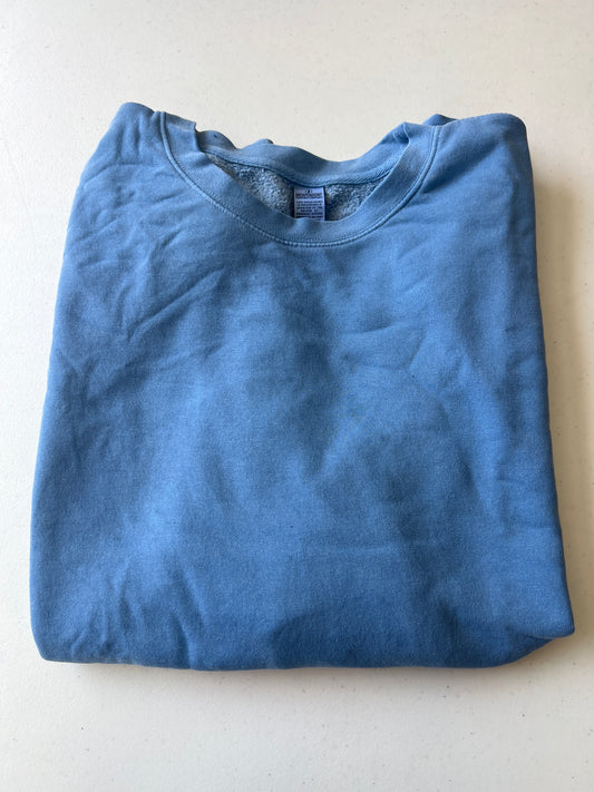 3X Light Blue Crewneck