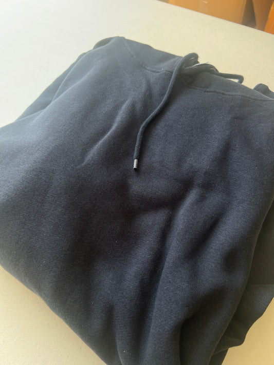 3X Navy Blue Hoodie