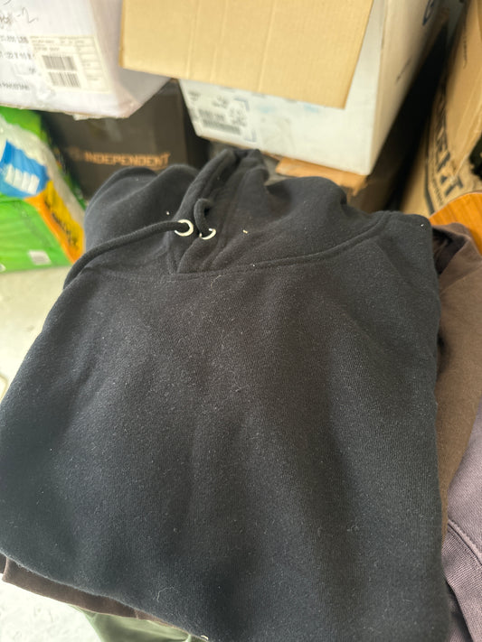 3X Black Hoodie