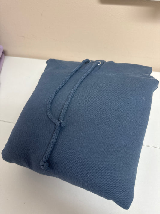 Large Slate Blue Hoodie