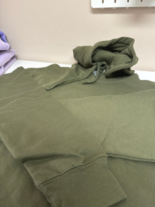 Small Olive Green Hoodie