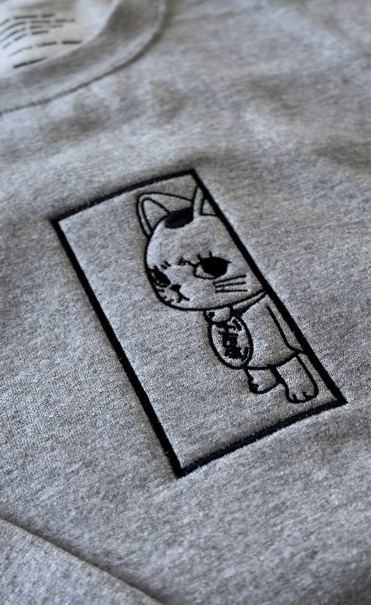 Turbo Granny - Embroidered Crewneck Sweatshirt