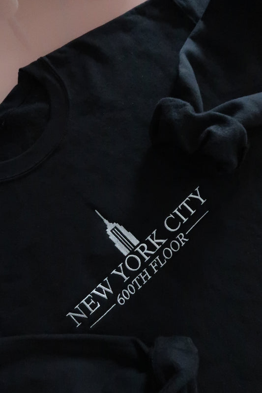 NYC - Embroidered Crewneck Sweatshirt