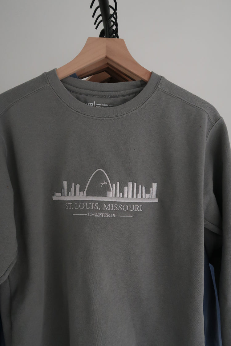 St. Louis - Embroidered Crewneck Sweatshirt