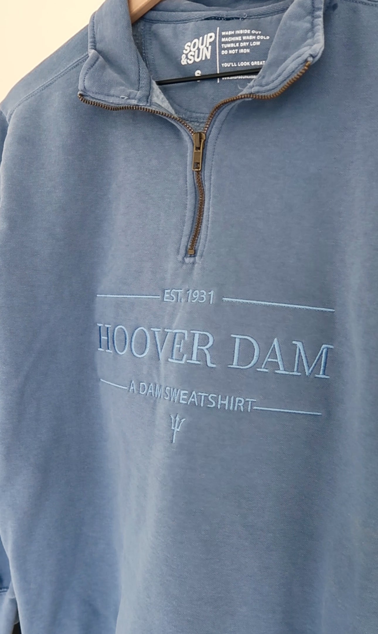 Hoover Dam - Embroidered  Quarter-Zip