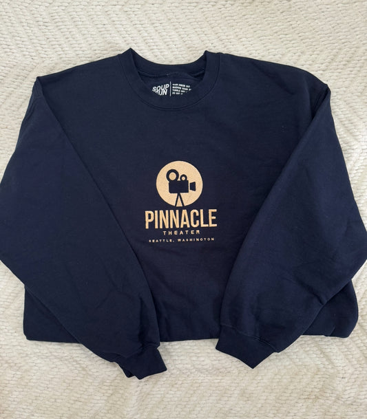 Pinnacle Theater - Embroidered Crewneck Sweatshirt