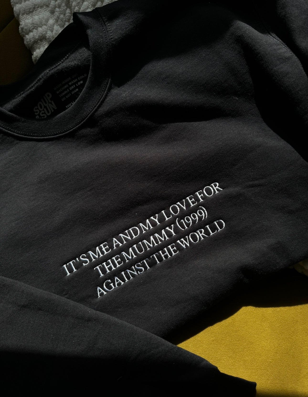 Against the World - *POPULAR REQUESTS* Embroidered Crewneck Sweatshirt