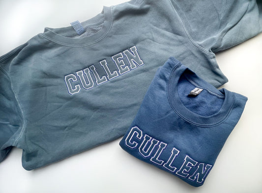 Cullen - Embroidered Crewneck Sweatshirt