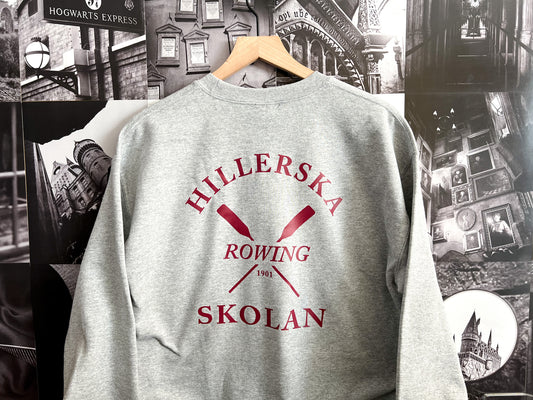 Hillerska Rowing Team | Crewneck Sweatshirt