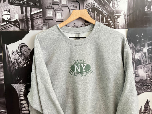 CHB/Green - Embroidered Sweatshirt