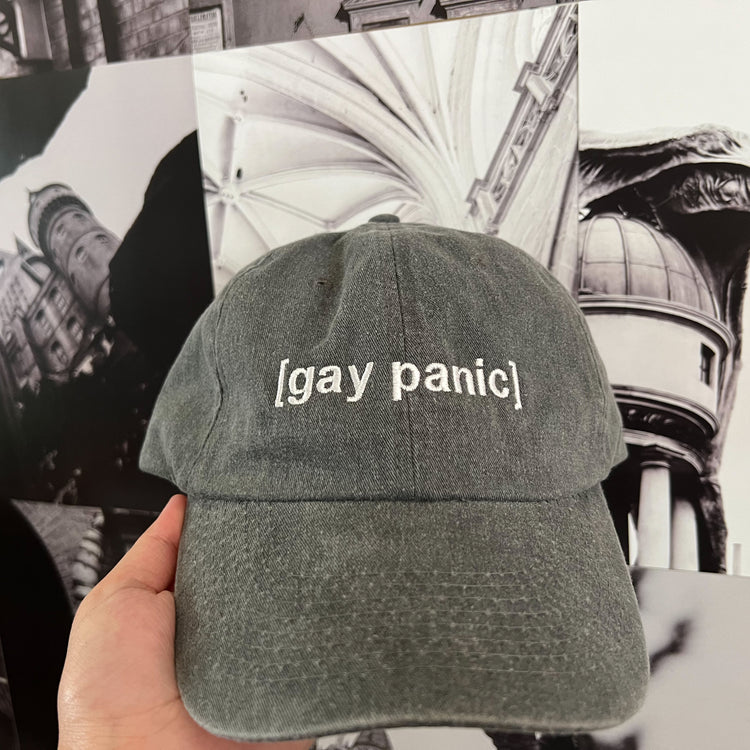 [gay panic] - Embroidered Hat