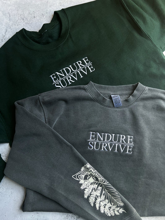 Endure and Survive - Crewneck Sweatshirt