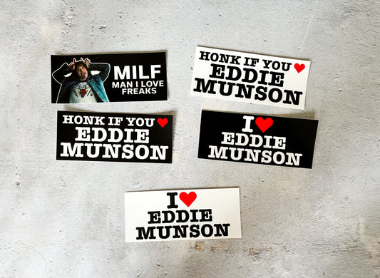 Eddie Car Stickers