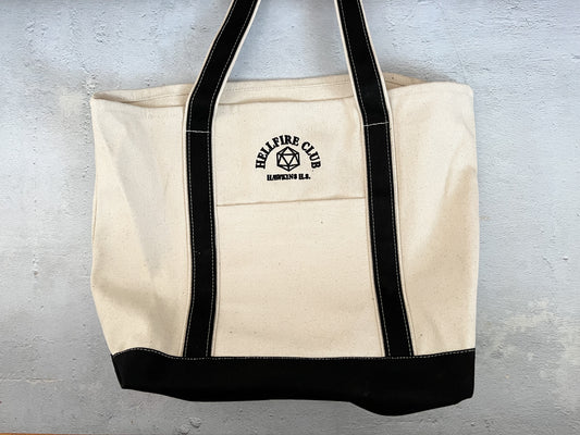 DND Club - Embroidered Tote/Boat Bag