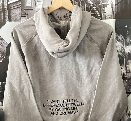 I Can't Tell The Difference - Embroidered Hoodie